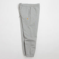 Carhartt Chase Sweatpants in Grey Heather and Gold / Grey thumbnail