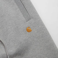 Carhartt Chase Sweatpants in Grey Heather and Gold / Grey thumbnail