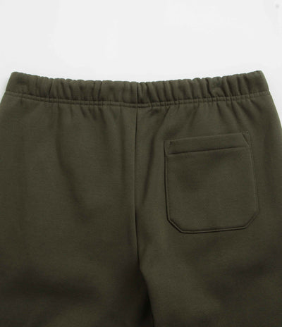 Carhartt Chase Sweatpants in Olive and Gold
