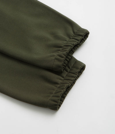 Carhartt Chase Sweatpants in Olive and Gold