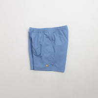Carhartt Chase Swim Trunks in Curacao and Gold thumbnail