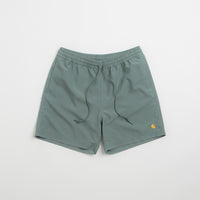 Carhartt Chase Swim Trunks in Velvet Green and Gold thumbnail