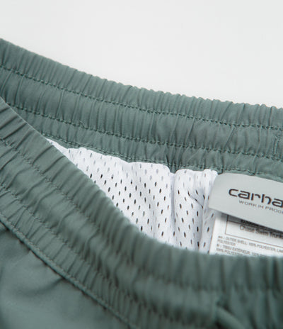 Carhartt Chase Swim Trunks in Velvet Green and Gold