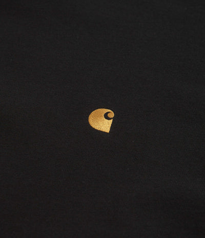 Carhartt Chase T-Shirt - Black / Gold