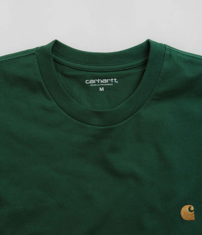 Carhartt Chase T-Shirt - Chervil / Gold