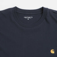 Carhartt Chase T-Shirt - Dark Navy / Gold thumbnail