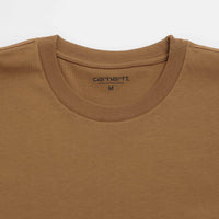 Carhartt Chase T-Shirt in Hamilton Brown and Gold thumbnail