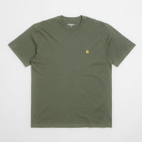 Carhartt Chase T-Shirt in Leaf and Gold thumbnail