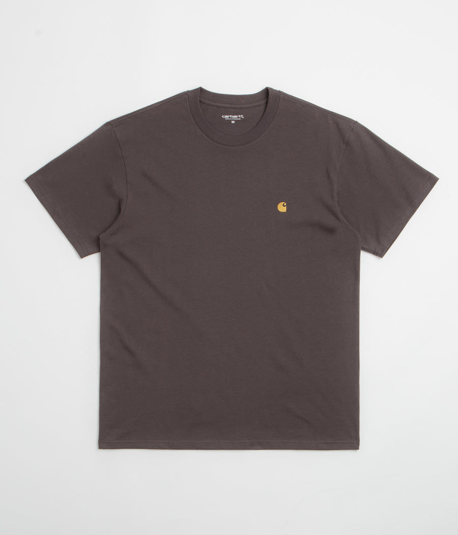 Carhartt Chase T-Shirt - Shale / Gold