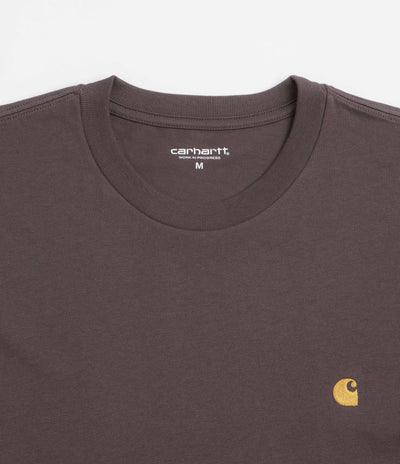 Carhartt Chase T-Shirt - Shale / Gold