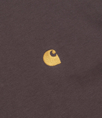 Carhartt Chase T-Shirt - Shale / Gold