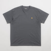 Carhartt Chase T-Shirt - Styx / Gold thumbnail