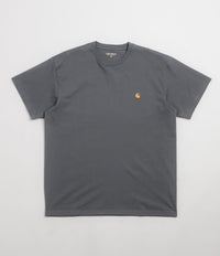 Carhartt Chase T-Shirt in Styx and Gold