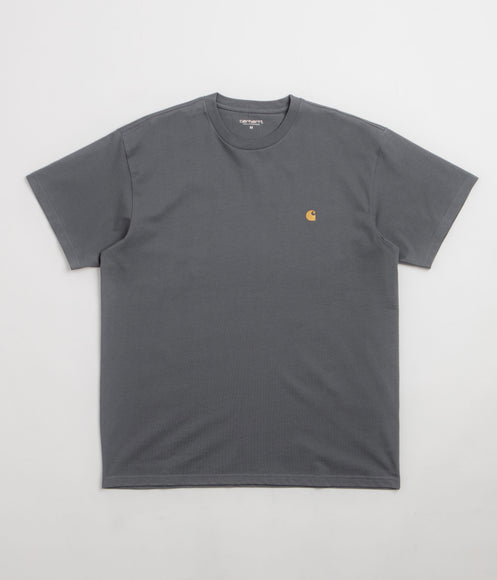 Carhartt Chase T-Shirt - Styx / Gold