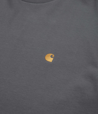 Carhartt Chase T-Shirt - Styx / Gold