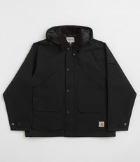 Carhartt Clarton Jacket in Black and Black