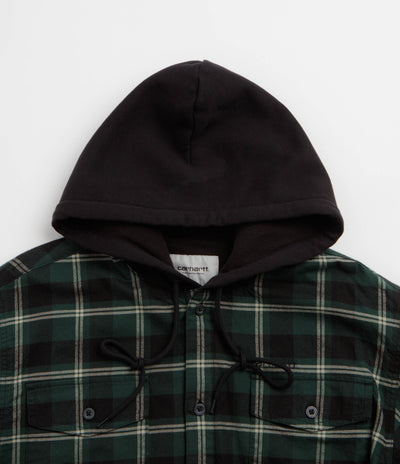 Carhartt Cobrin Shirt Jacket - Cobrin Check, Dark Scarab