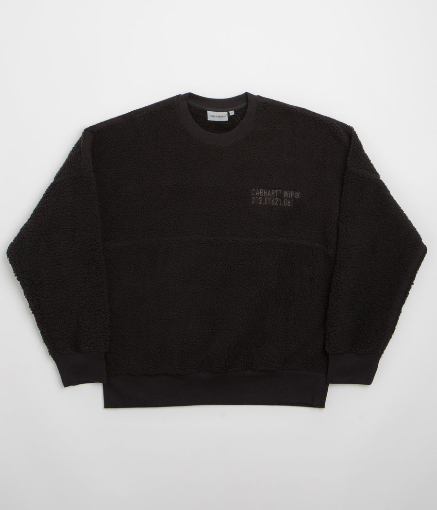 Carhartt Coordinate Crewneck Sweatshirt - Black / Grey