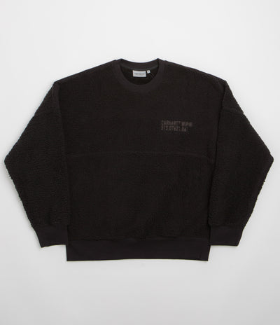 Carhartt Coordinate Crewneck Sweatshirt - Black / Grey