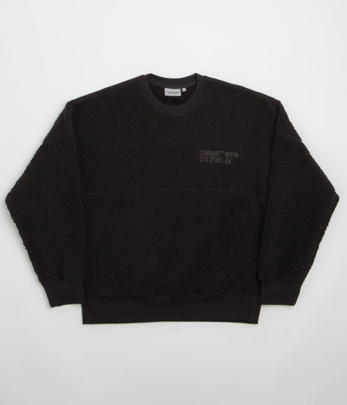 Carhartt Coordinate Crewneck Sweatshirt - Black / Grey