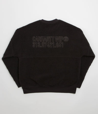 Carhartt Coordinate Crewneck Sweatshirt - Black / Grey