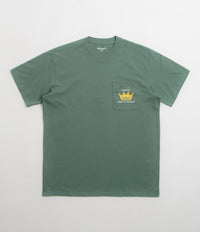 Carhartt Crown Pocket T-Shirt in Silver Pine