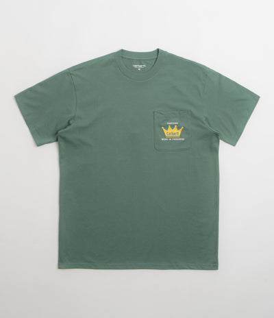 Carhartt Crown Pocket T-Shirt - Silver Pine