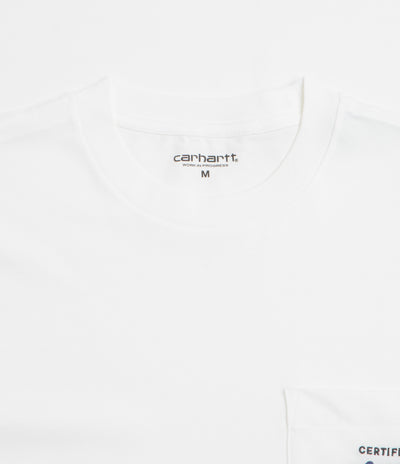 Carhartt Crown Pocket T-Shirt - White