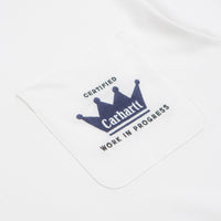 Carhartt Crown Pocket T-Shirt - White thumbnail