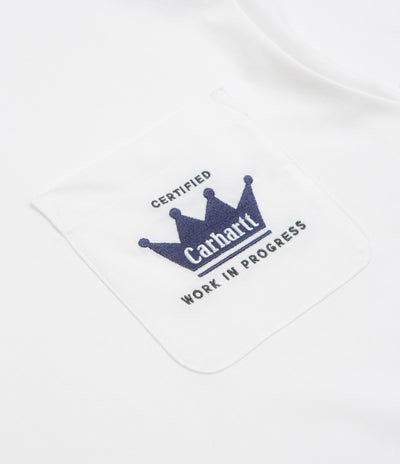 Carhartt Crown Pocket T-Shirt - White