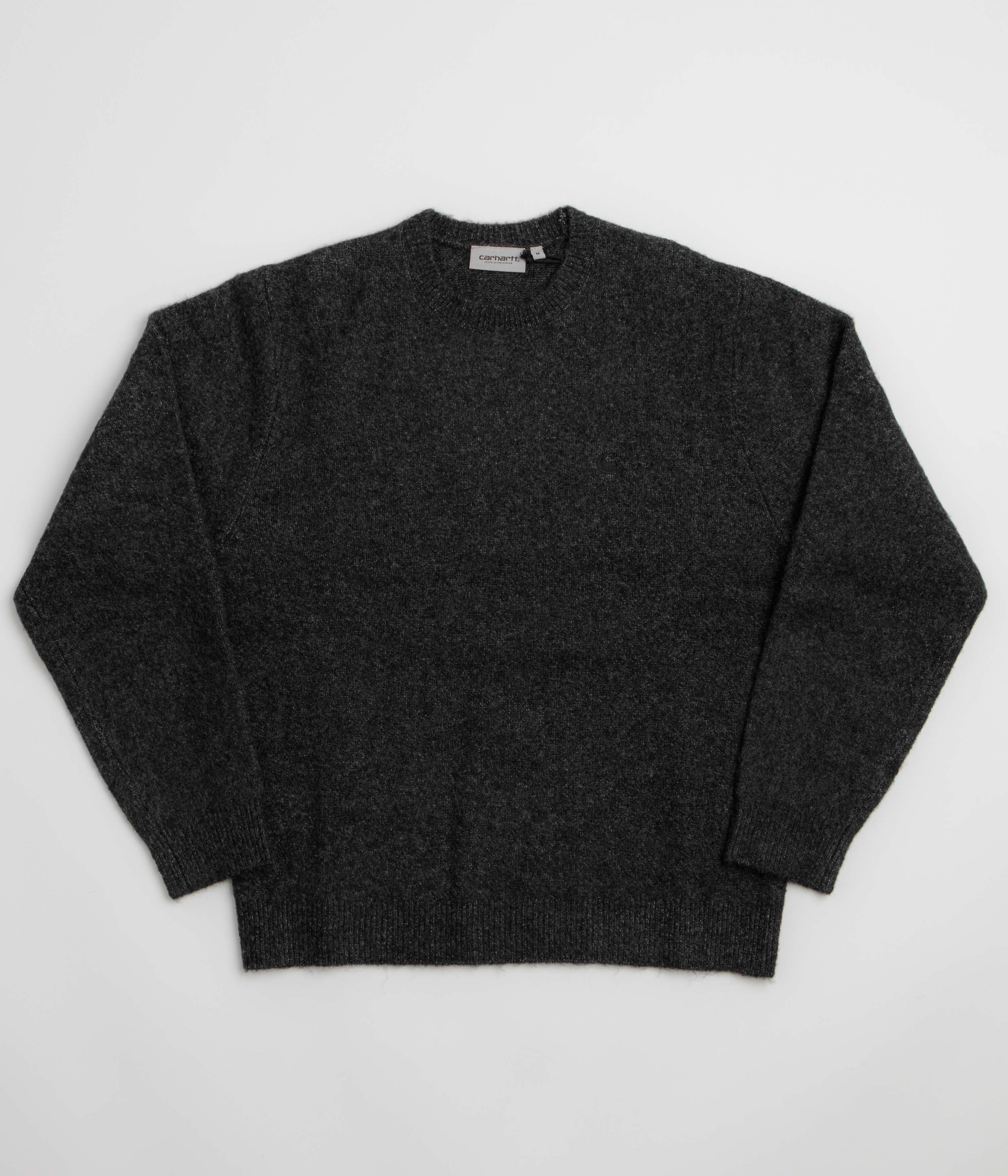 Carhartt Curtis Crewneck Sweatshirt in Tangled Black
