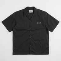 Carhartt Delray Short Sleeve Shirt - Black / White thumbnail