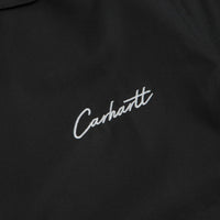 Carhartt Delray Short Sleeve Shirt - Black / White thumbnail