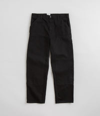 Carhartt Denim Double Knee Pants - Black Rinsed