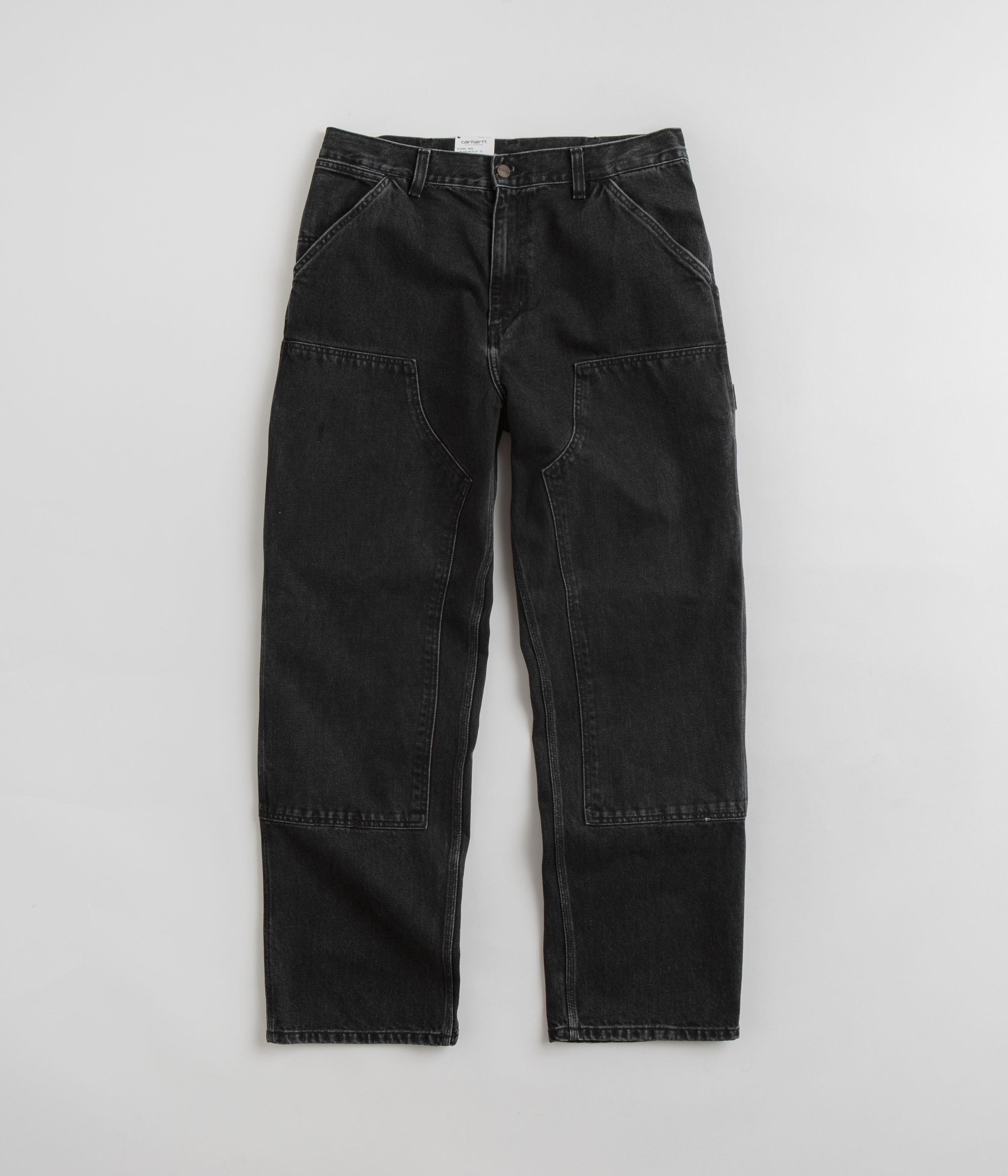 Polar x Iggy 93 Denim Jeans - Chains Washed Black | Flatspot