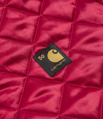 Carhartt Denim OG Active Jacket in Blue and USA Red