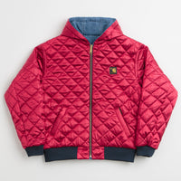 Carhartt Denim OG Active Jacket in Blue and USA Red thumbnail