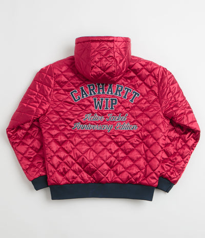 Carhartt Denim OG Active Jacket in Blue and USA Red