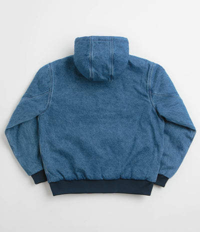 Carhartt Denim OG Active Jacket in Blue and USA Red