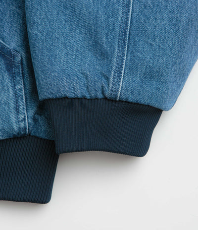 Carhartt Denim OG Active Jacket in Blue and USA Red