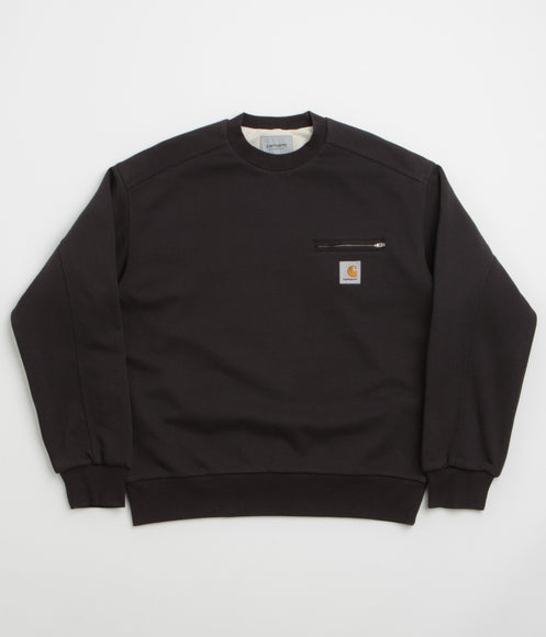Carhartt Detroit Crewneck Sweatshirt - Black