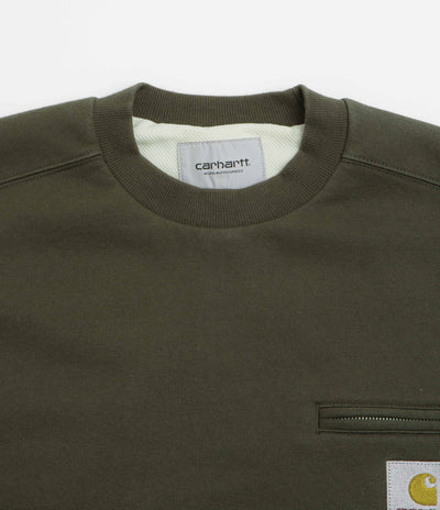 Carhartt Detroit Crewneck Sweatshirt in Olive