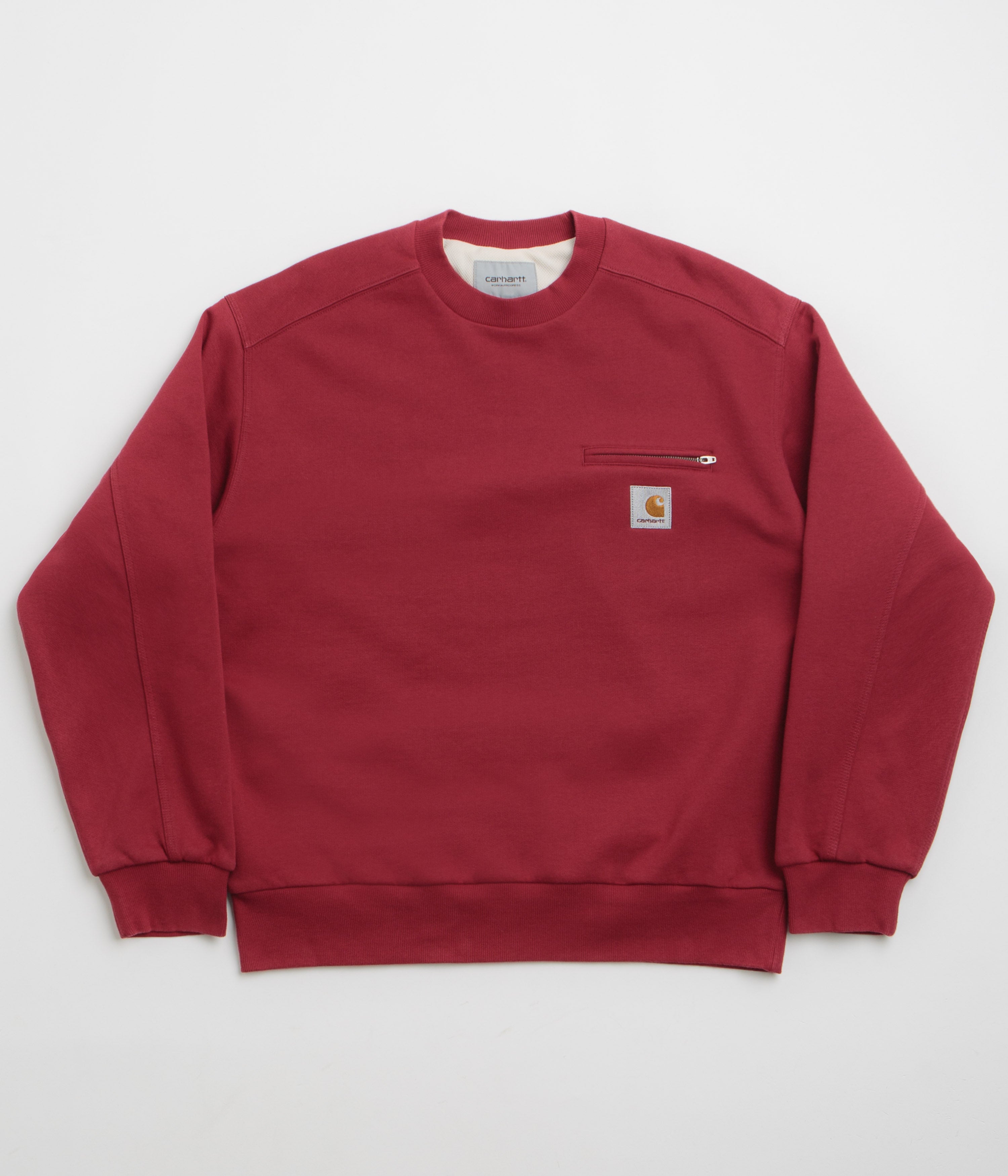 Carhartt Detroit Crewneck Sweatshirt in Scarlet