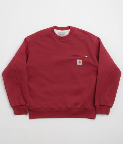 Carhartt Detroit Crewneck Sweatshirt - Scarlet