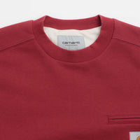 Carhartt Detroit Crewneck Sweatshirt - Scarlet thumbnail