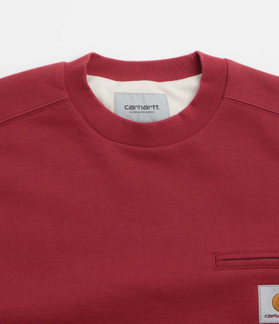 Carhartt Detroit Crewneck Sweatshirt - Scarlet