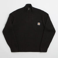 Carhartt Detroit Half Zip Sweatshirt - Black thumbnail