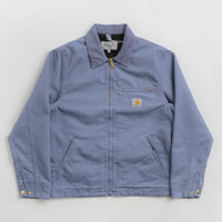Carhartt Detroit Jacket in Bay Blue and Bay Blue / Aged Canvas thumbnail