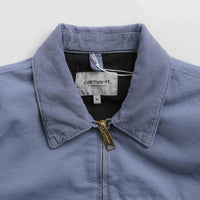Carhartt Detroit Jacket in Bay Blue and Bay Blue / Aged Canvas thumbnail