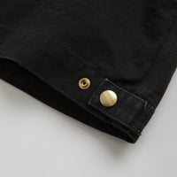 Carhartt Detroit Jacket in Black and Black / Aged Canvas thumbnail